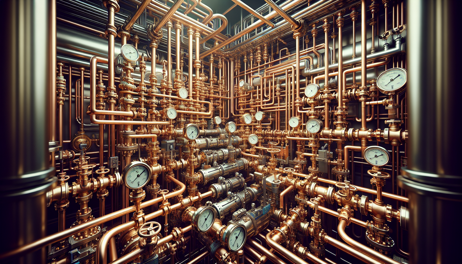 Illustration of a well-maintained boiler system